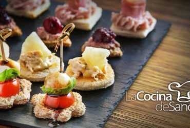 Canapés o tapas en recetas de comida faciles