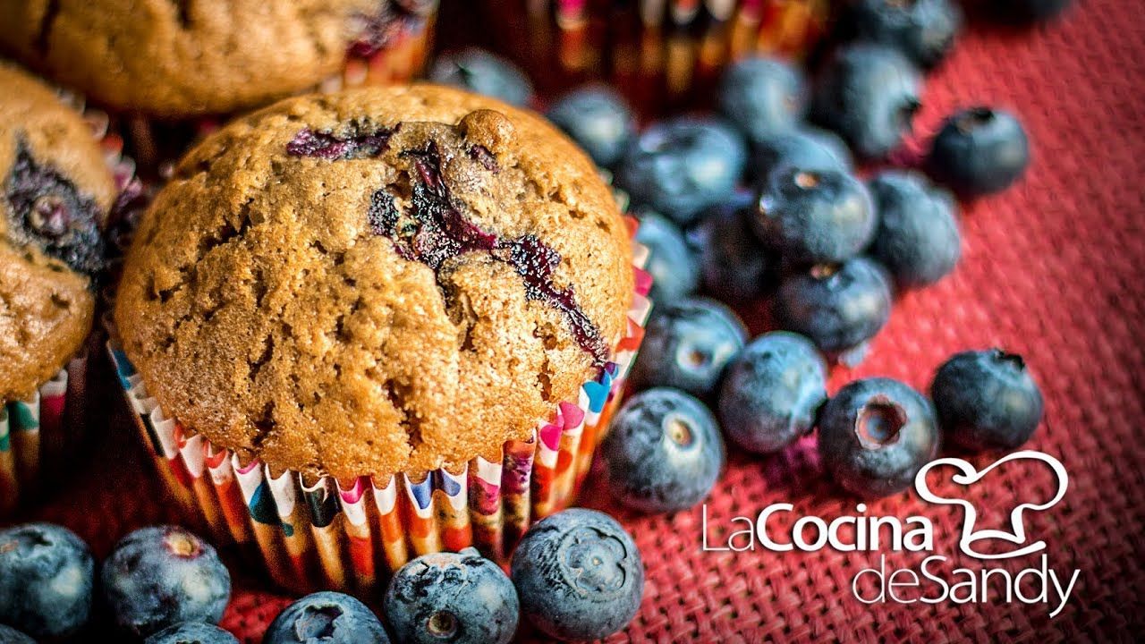 Muffins Veganos de Arandanos Azules Blueberry - ᐈ Recetas de Cocina Casera  La Cocina de Sandy Paso a Paso Sencillo y desde Casa Mejores Recetas de  Comidas y Postres