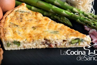 Quiche de esparragos bacon en recetas de comidas rapidas y faciles