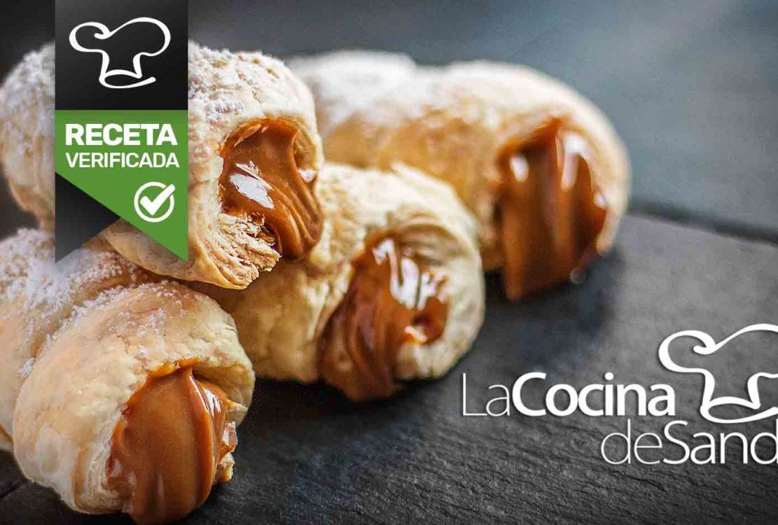 canoncitos de dulce de leche hojaldre relleno postres argentinos recetas de cocina