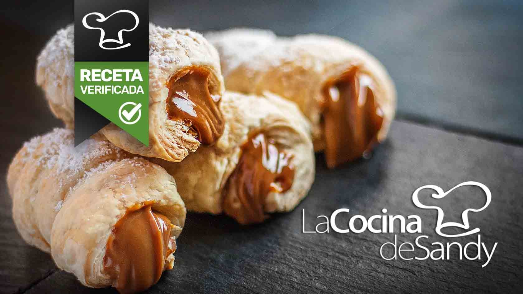 Cañoncitos de Dulce de Leche Faciles y Rapidos 30' - ᐈ Recetas de Cocina  Casera La Cocina de Sandy Paso a Paso Sencillo y desde Casa Mejores Recetas  de Comidas y Postres