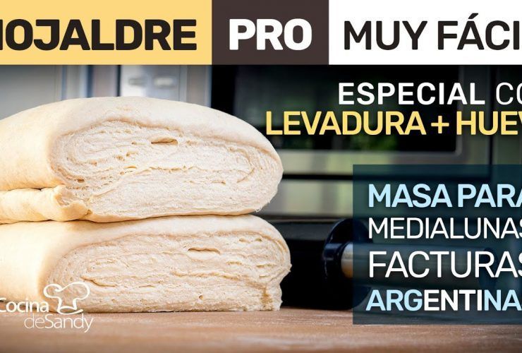 Masa de Hojaldre (Pro) Fácil Medialunas Caseras y Facturas Argentinas